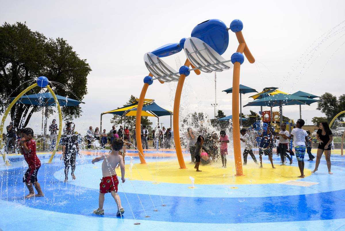Just as the temperature climbs, Texas towns are closing public pools to